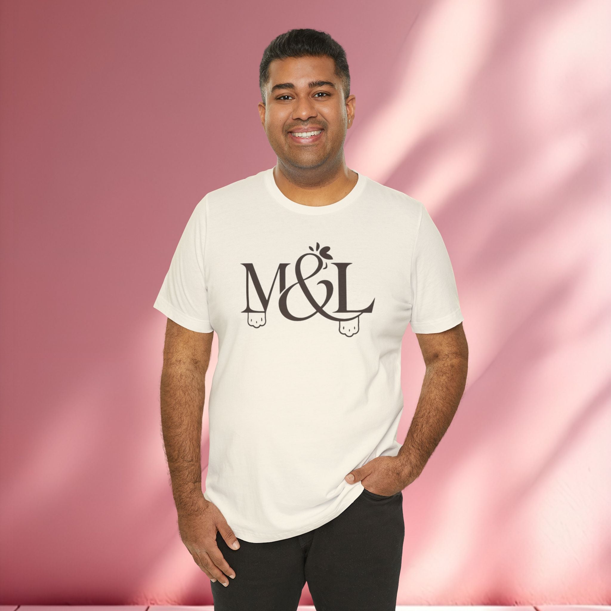 Romantic Feminine Brown Tee — Romance Graphic T-Shirt