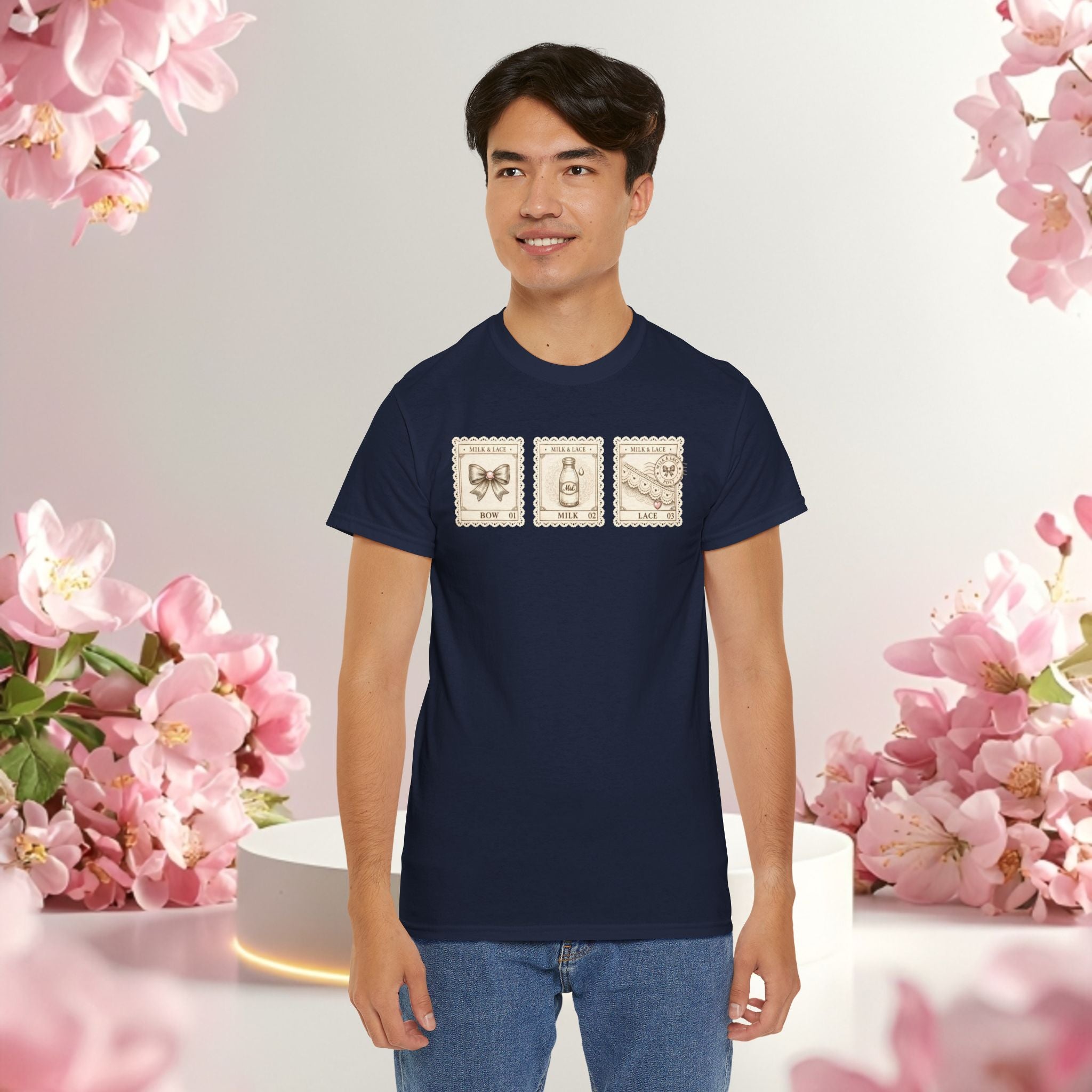 Vintage Botanical Stamp T-Shirt