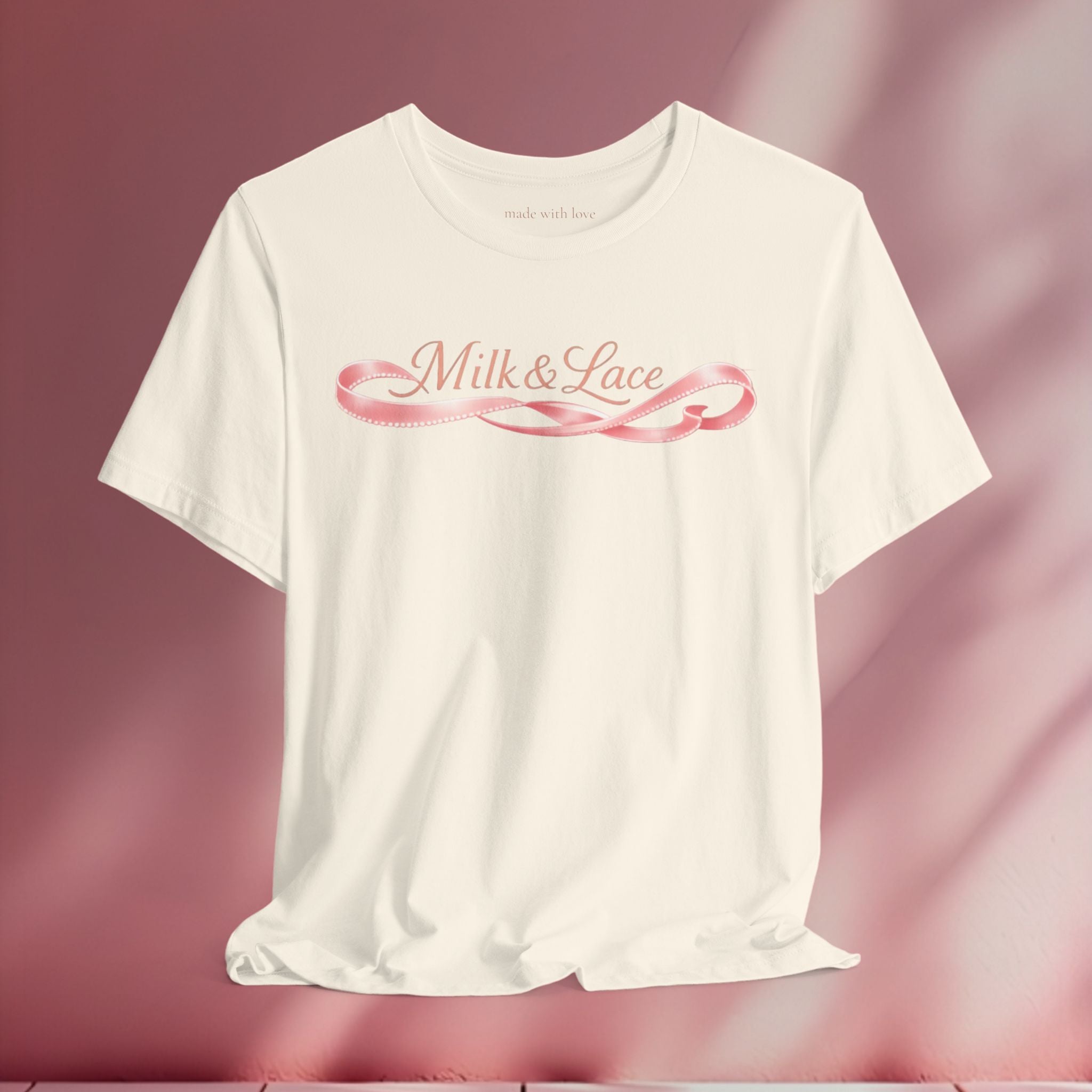 Casual Pink Graphic T-Shirt — Women's Casual Pink Tee