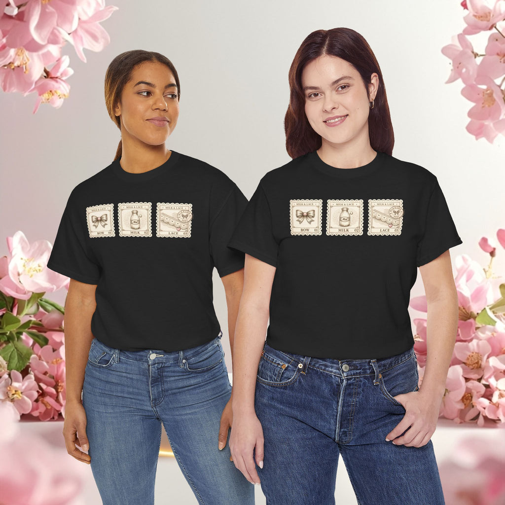 Vintage Botanical Stamp T-Shirt