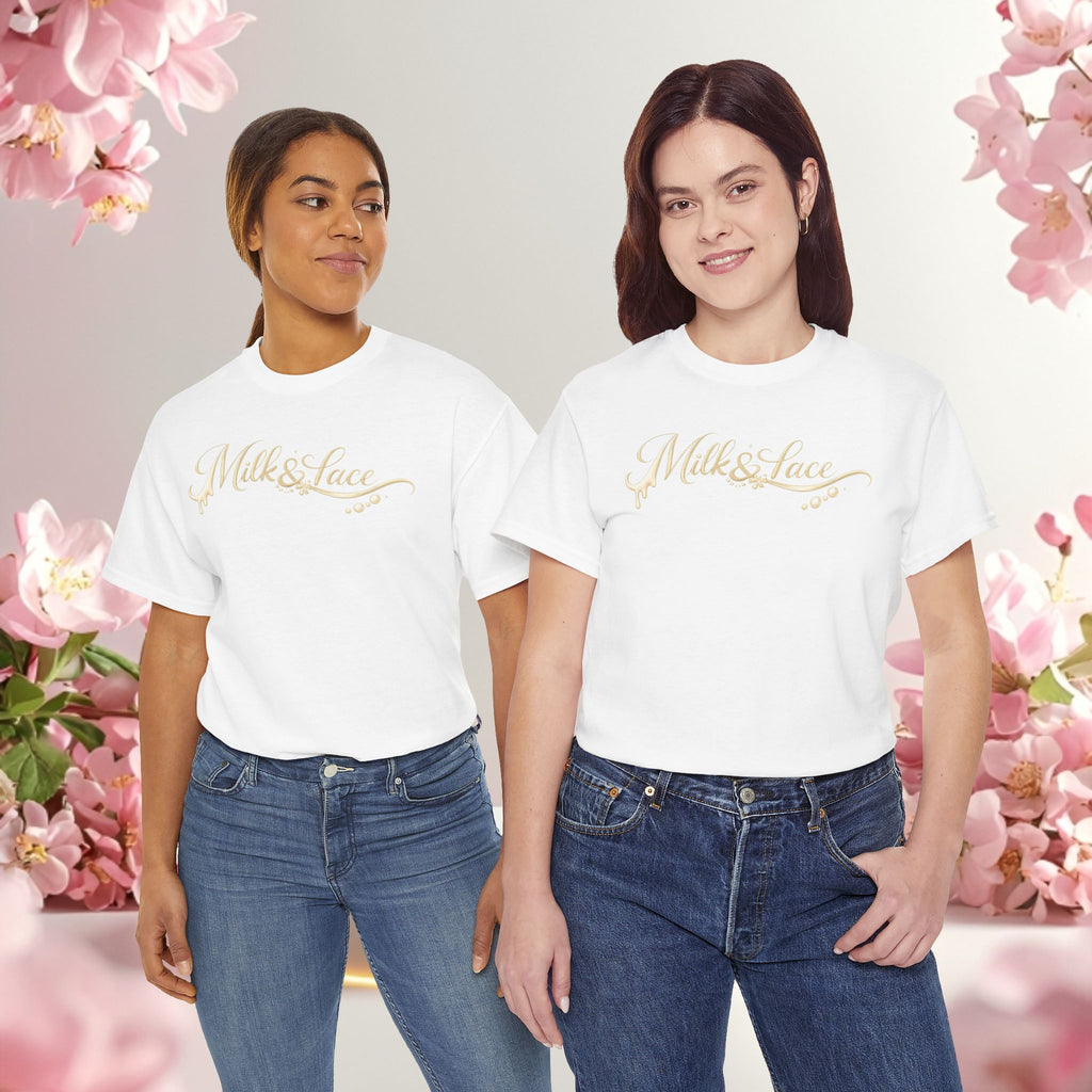 Elegant Floral Tee — Simple Botanical Design