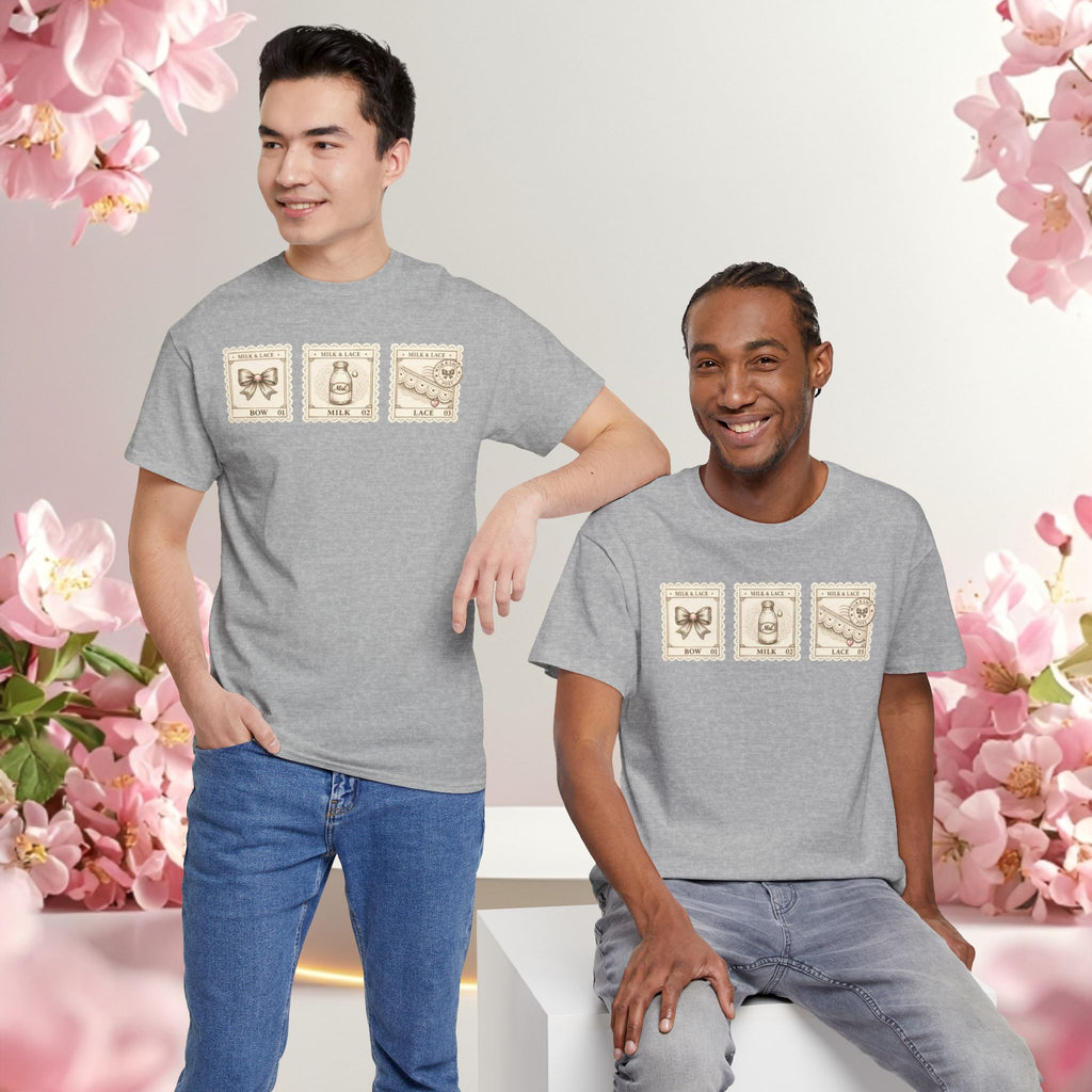 Vintage Botanical Stamp T-Shirt