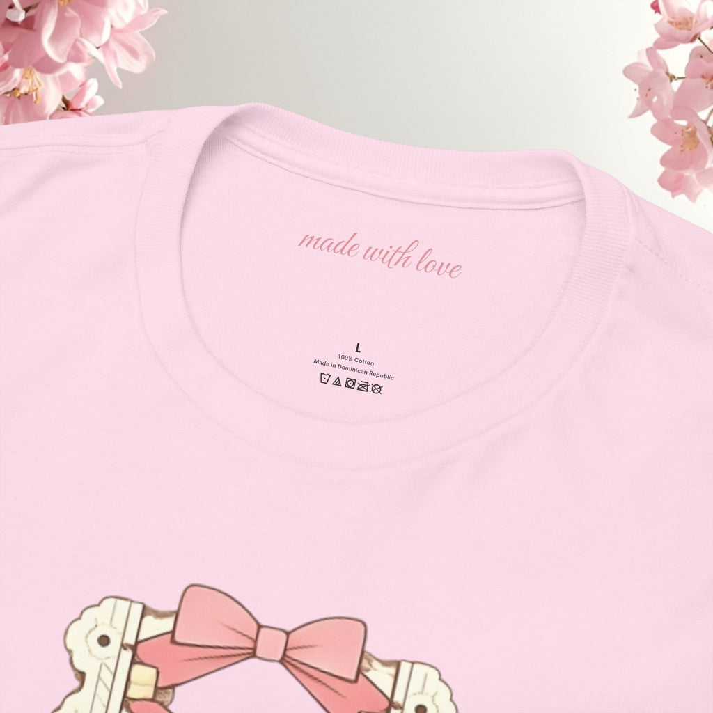Pink Corset Ribbon T-Shirt