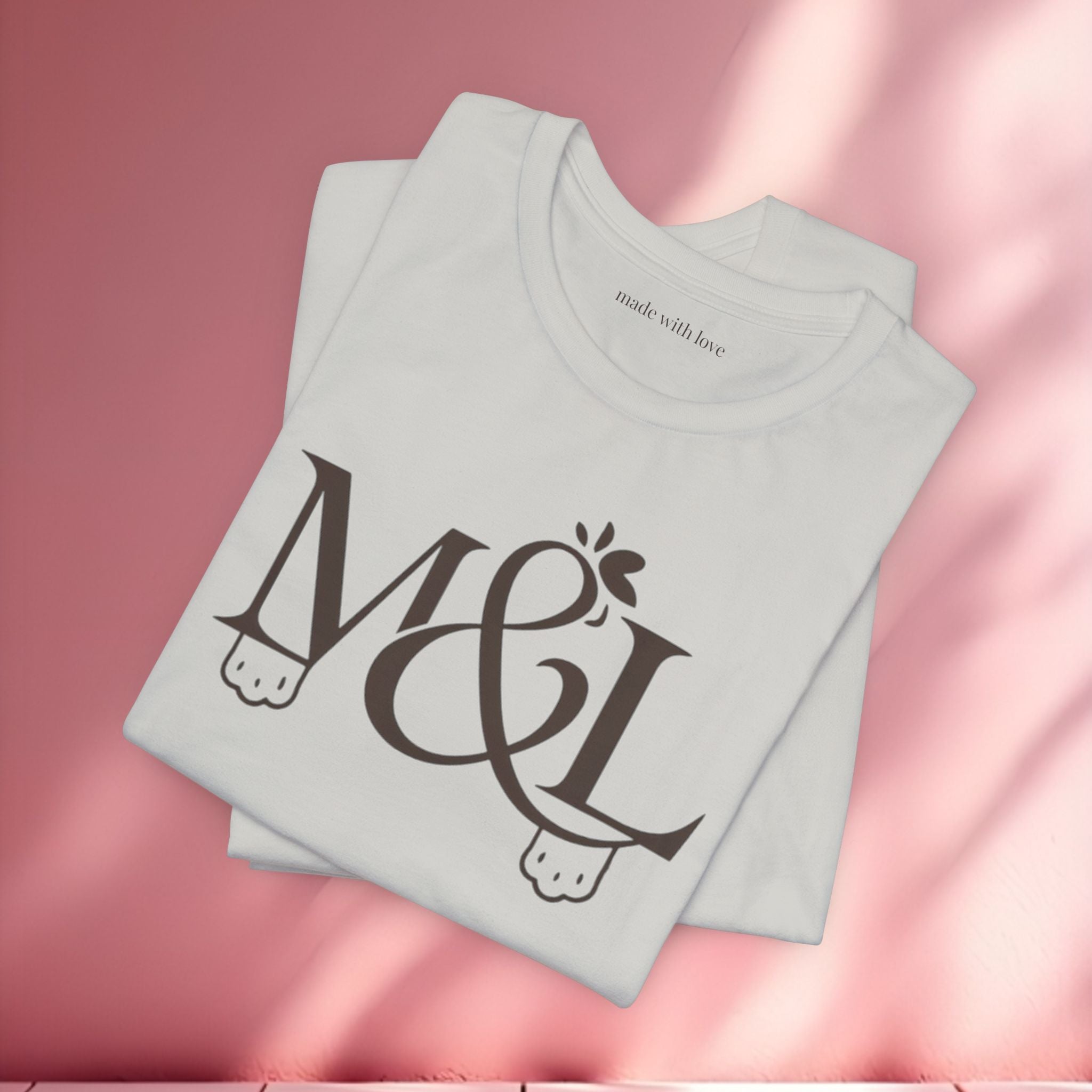 Romantic Feminine Brown Tee — Romance Graphic T-Shirt