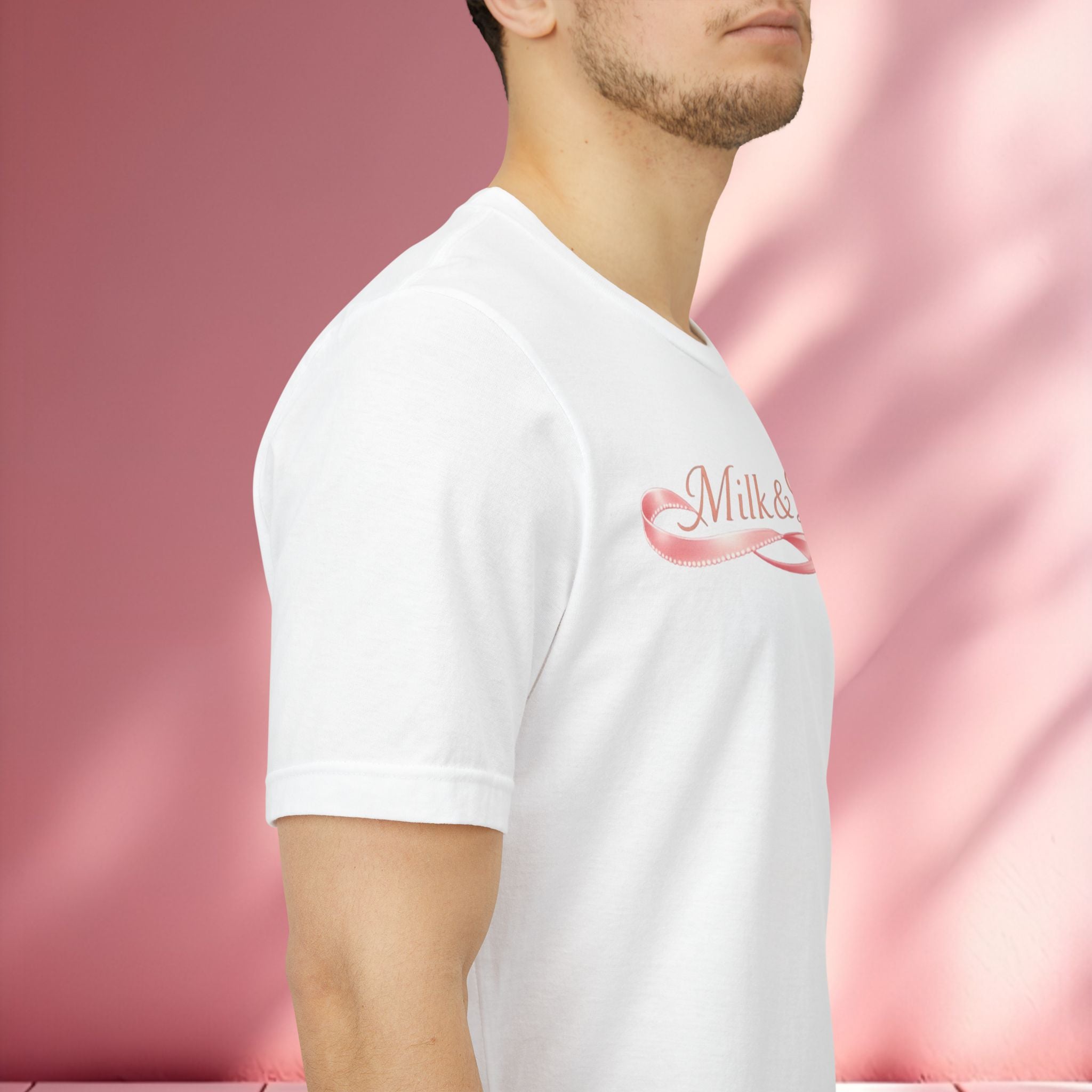 Casual Pink Graphic T-Shirt — Women's Casual Pink Tee