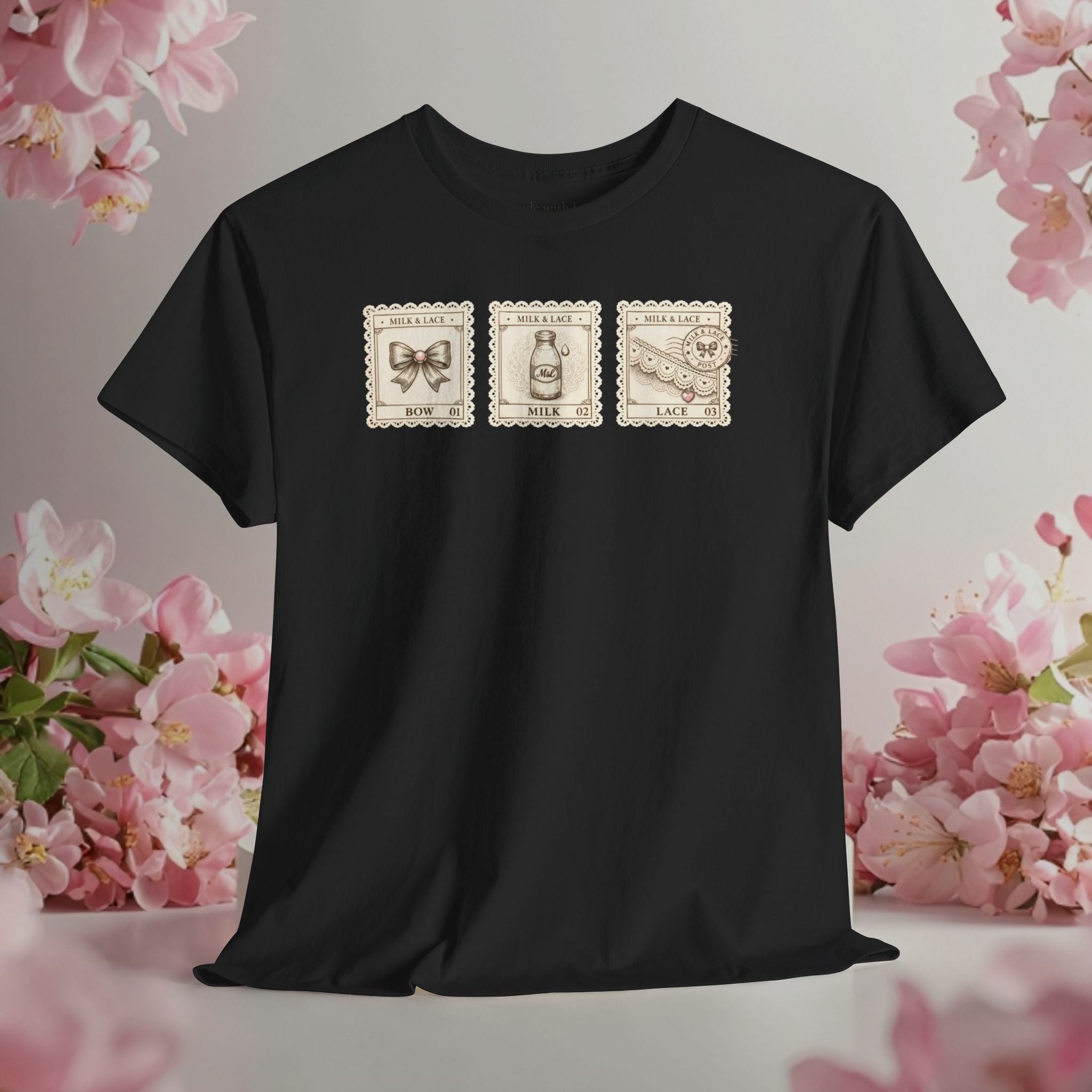 Vintage Botanical Stamp T-Shirt