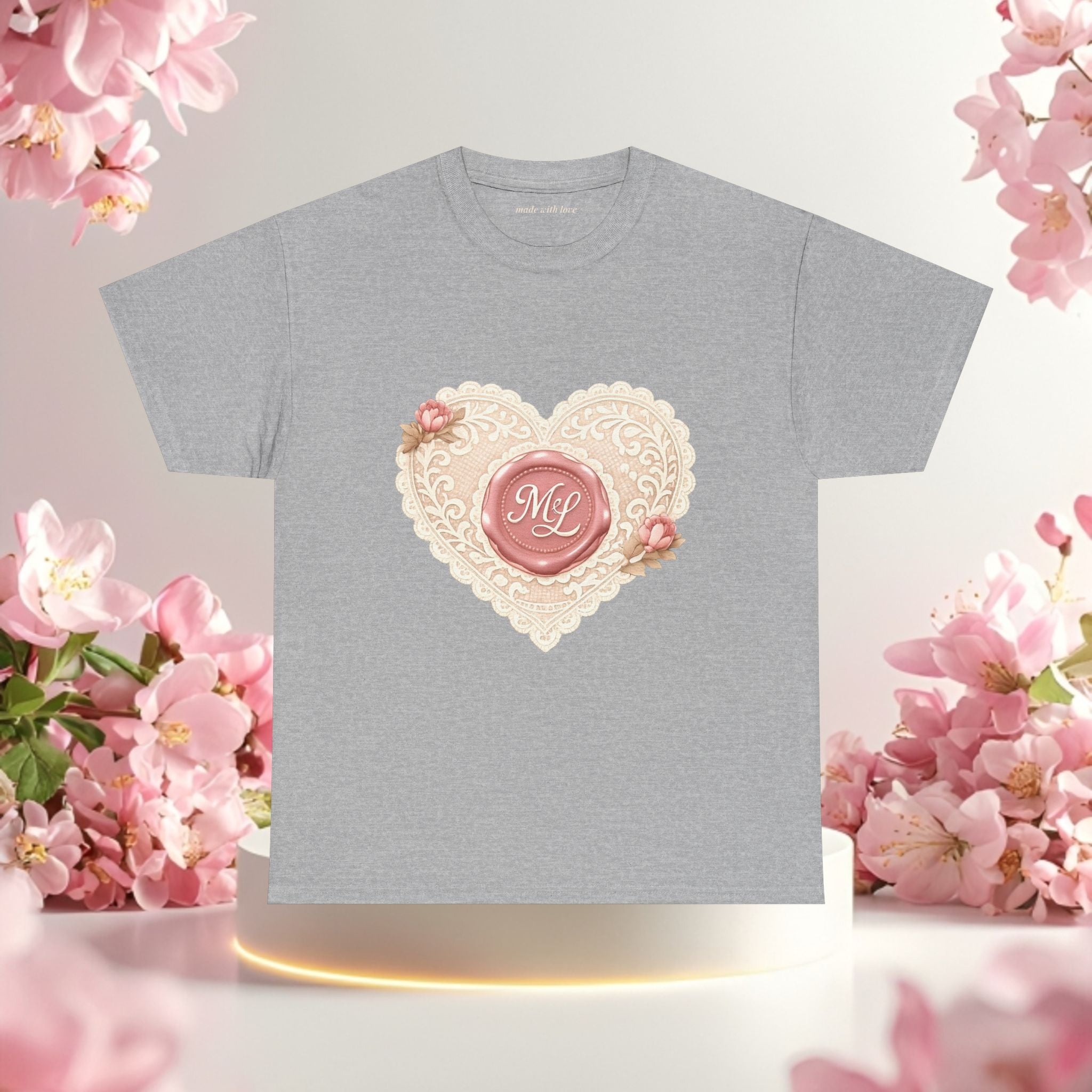 Vintage Floral Romance T-Shirt