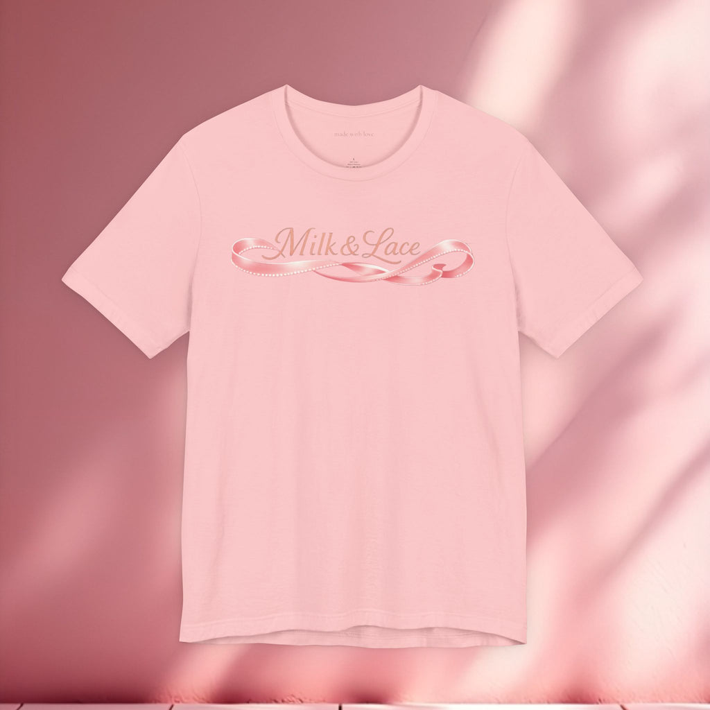 Casual Pink Graphic T-Shirt — Women's Casual Pink Tee