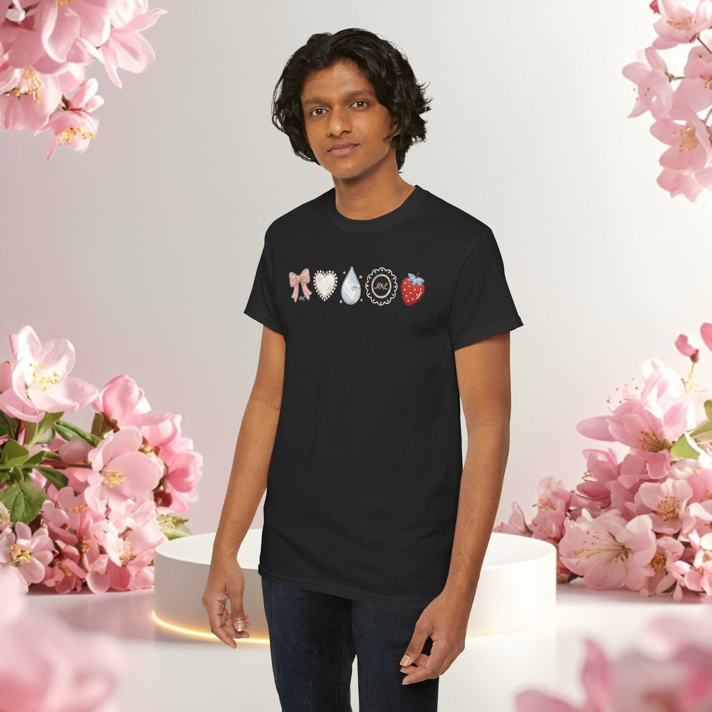 Pastel Cute Icons T-Shirt — Cute Pastel Icon Graphic Tee