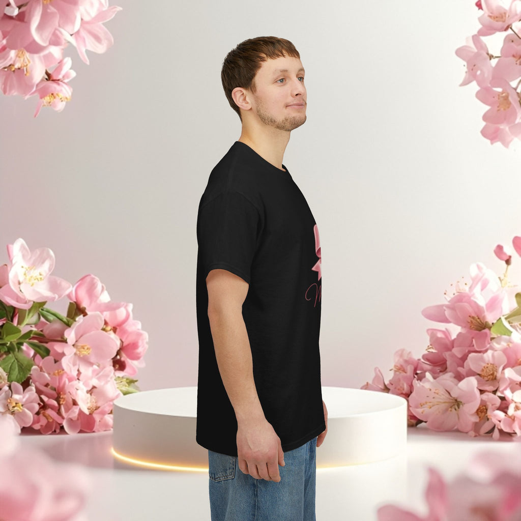 Pink Graphic Tee — Simple Minimalist Design