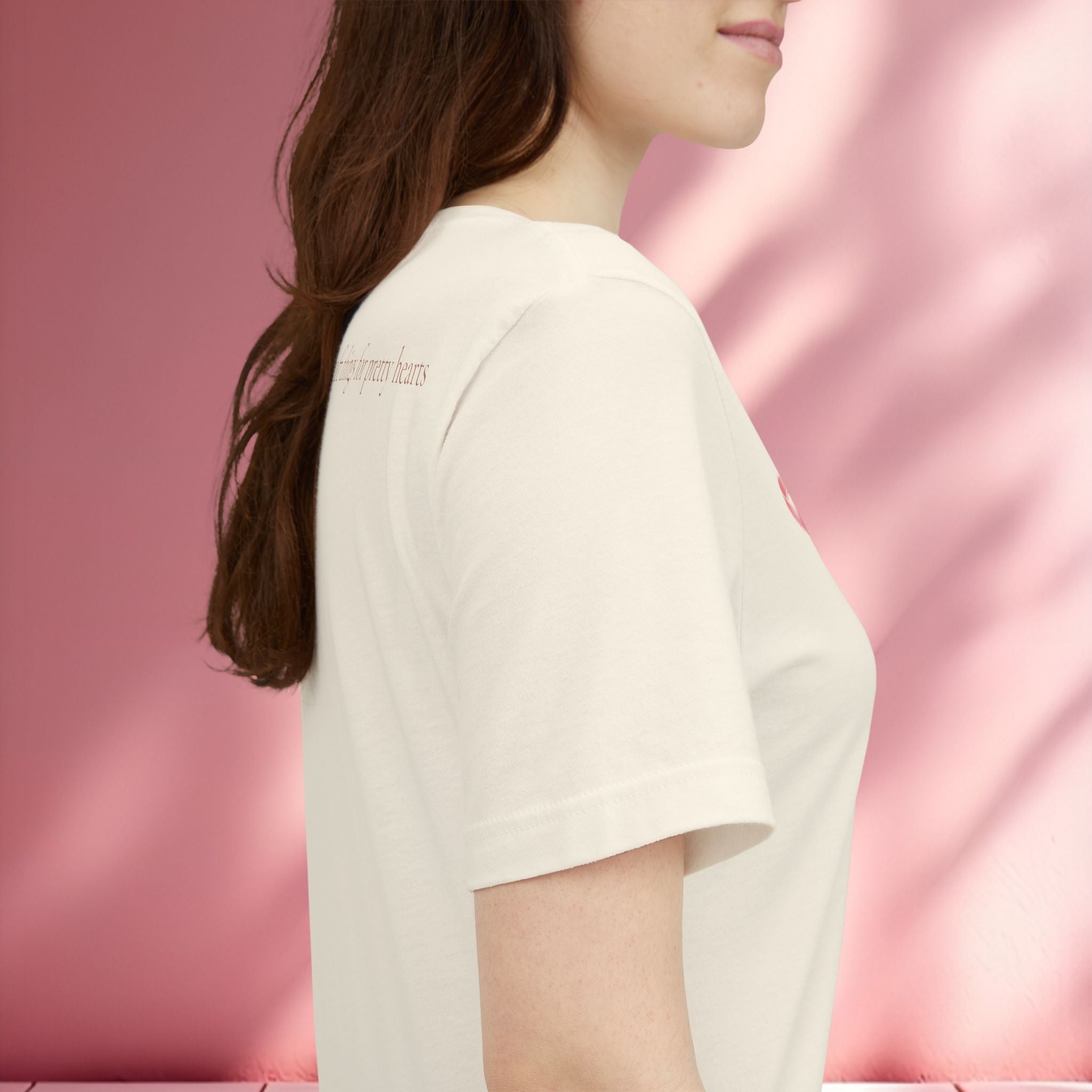 Casual Pink Graphic T-Shirt — Women's Casual Pink Tee