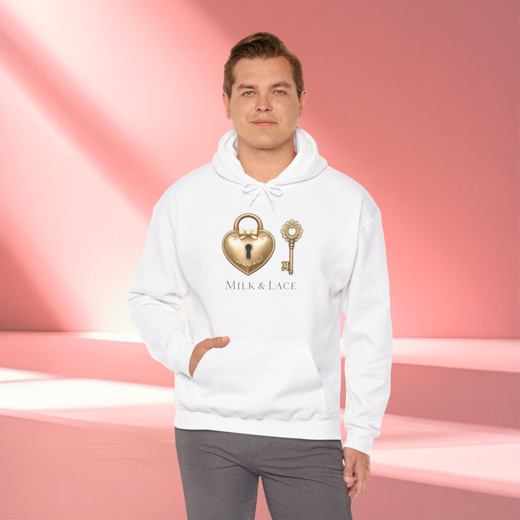 Gold Romantic Graphic Hoodie