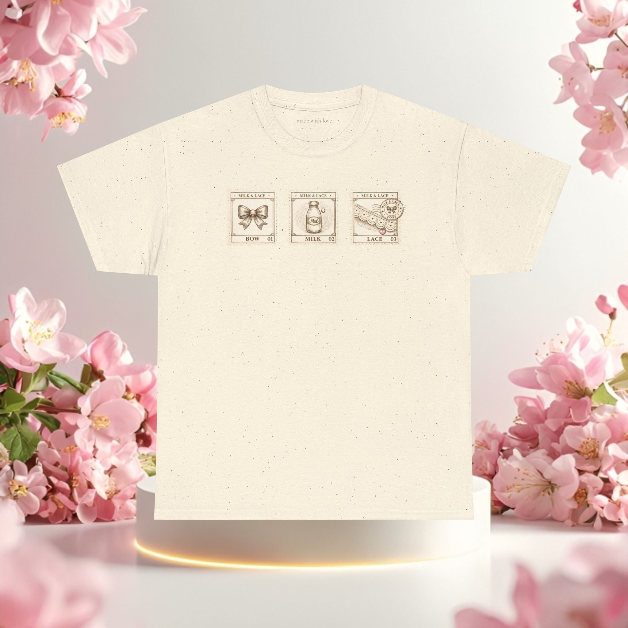 Vintage Botanical Stamp T-Shirt