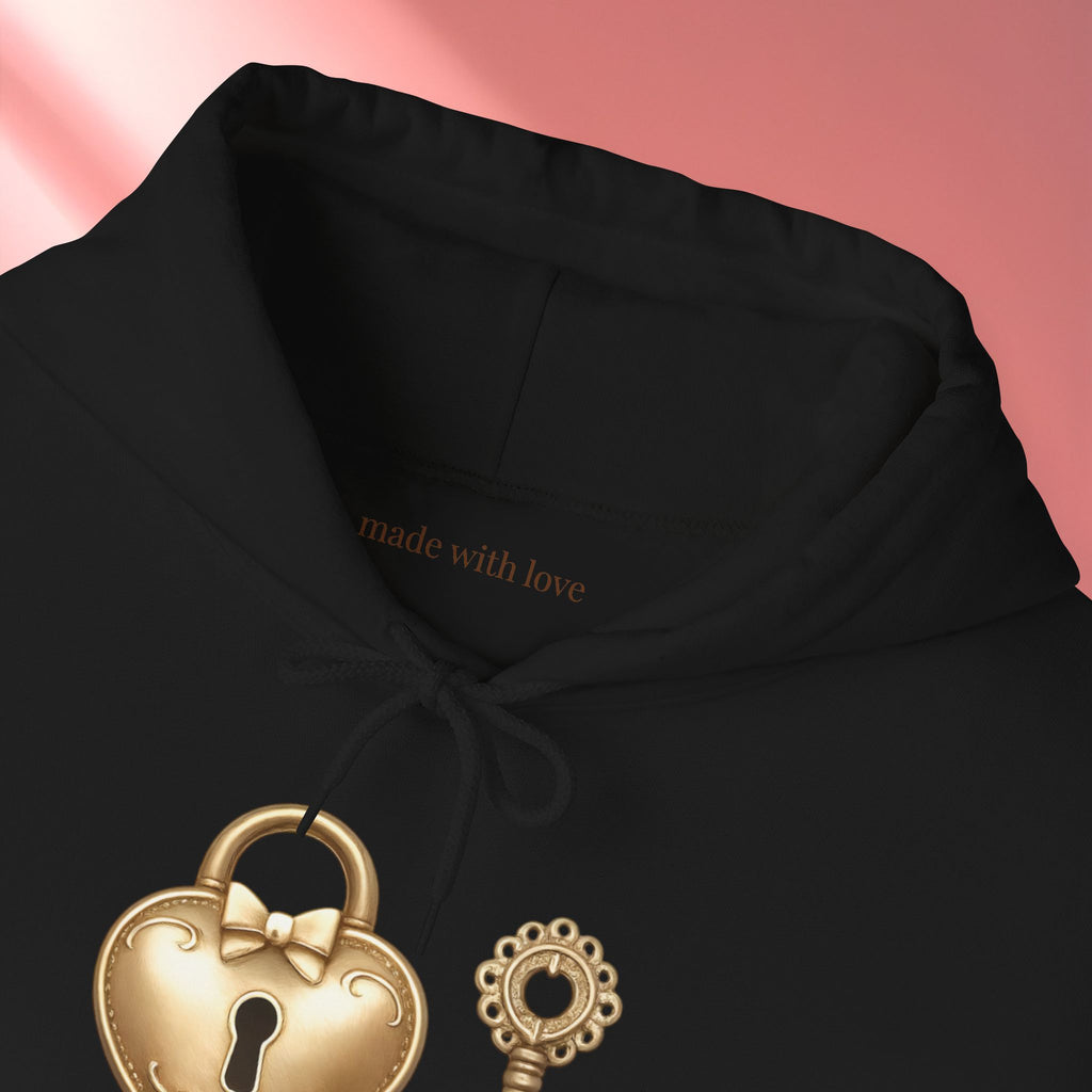 Gold Romantic Graphic Hoodie