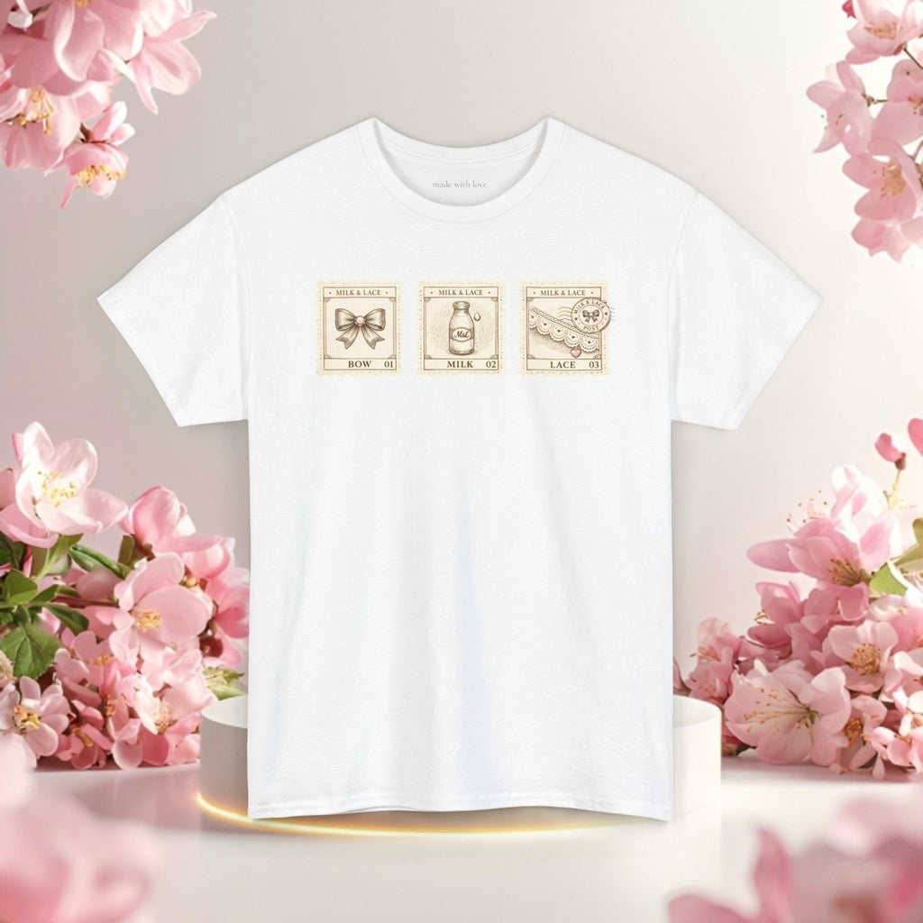 Vintage Botanical Stamp T-Shirt