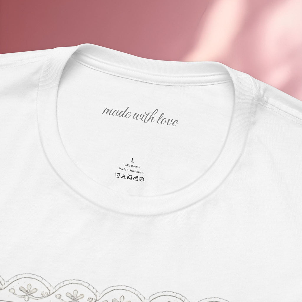 Elegant Delicate Tee — Quietly Refined Short Sleeve