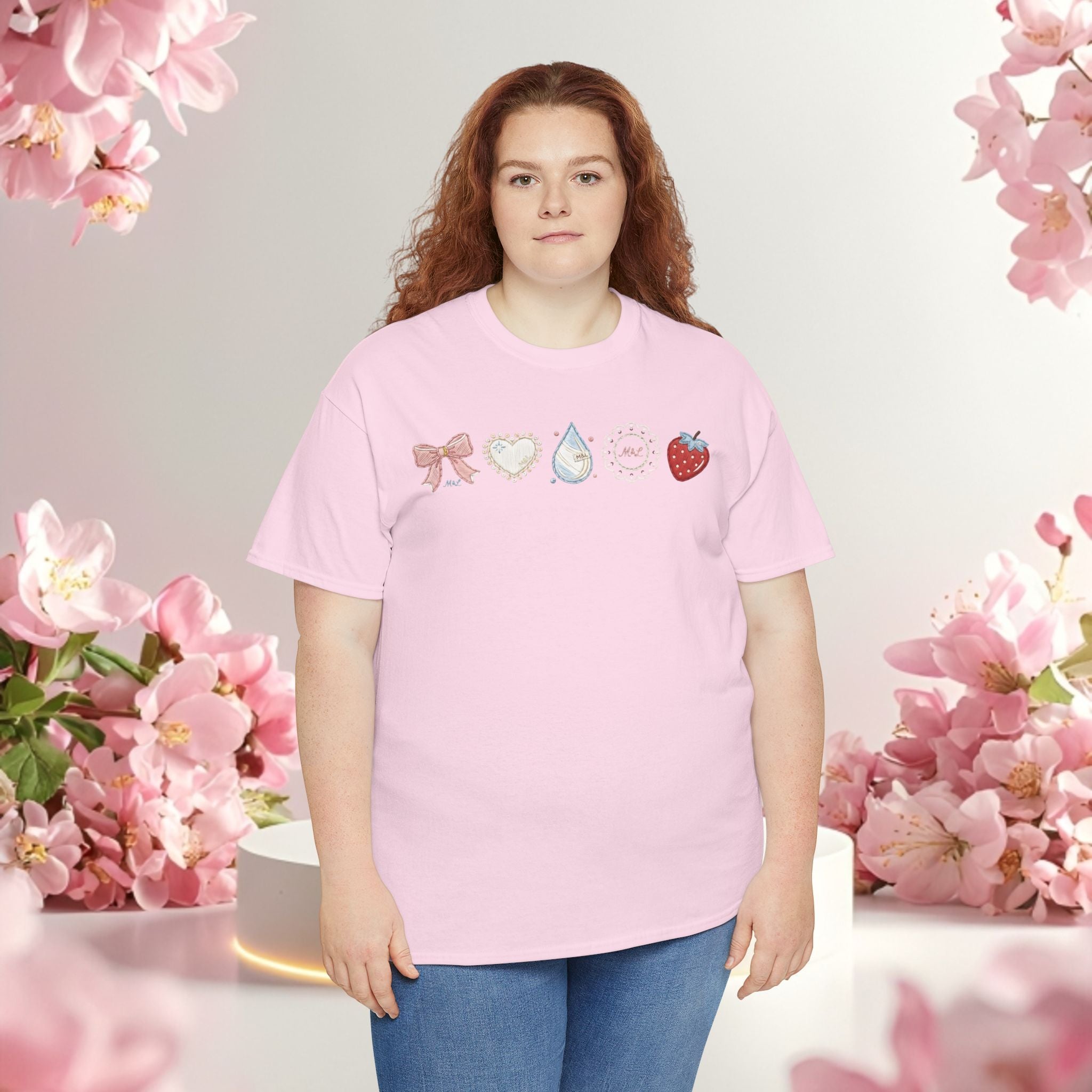 Pastel Cute Icons T-Shirt — Cute Pastel Icon Graphic Tee