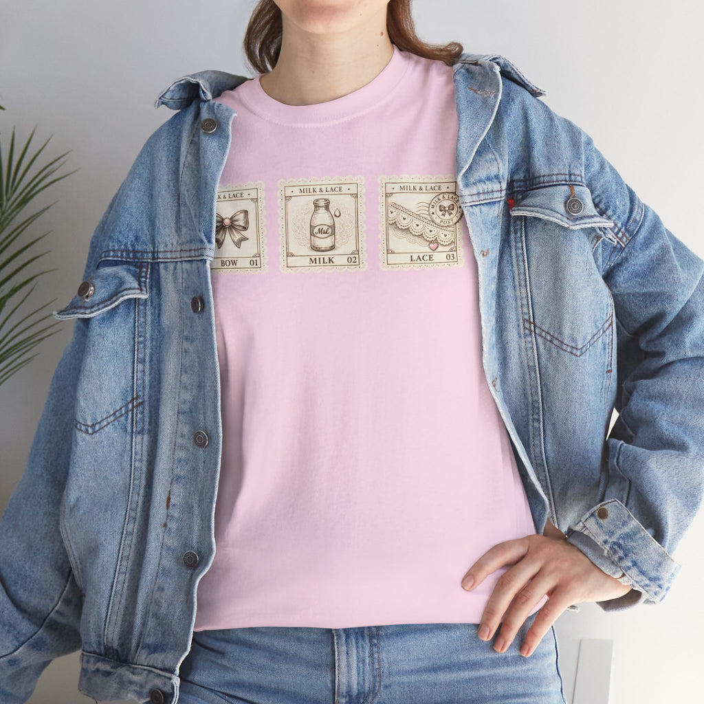 Vintage Botanical Stamp T-Shirt