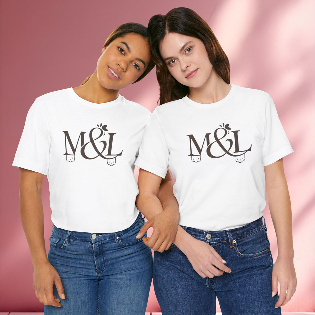 Romantic Feminine Brown Tee — Romance Graphic T-Shirt