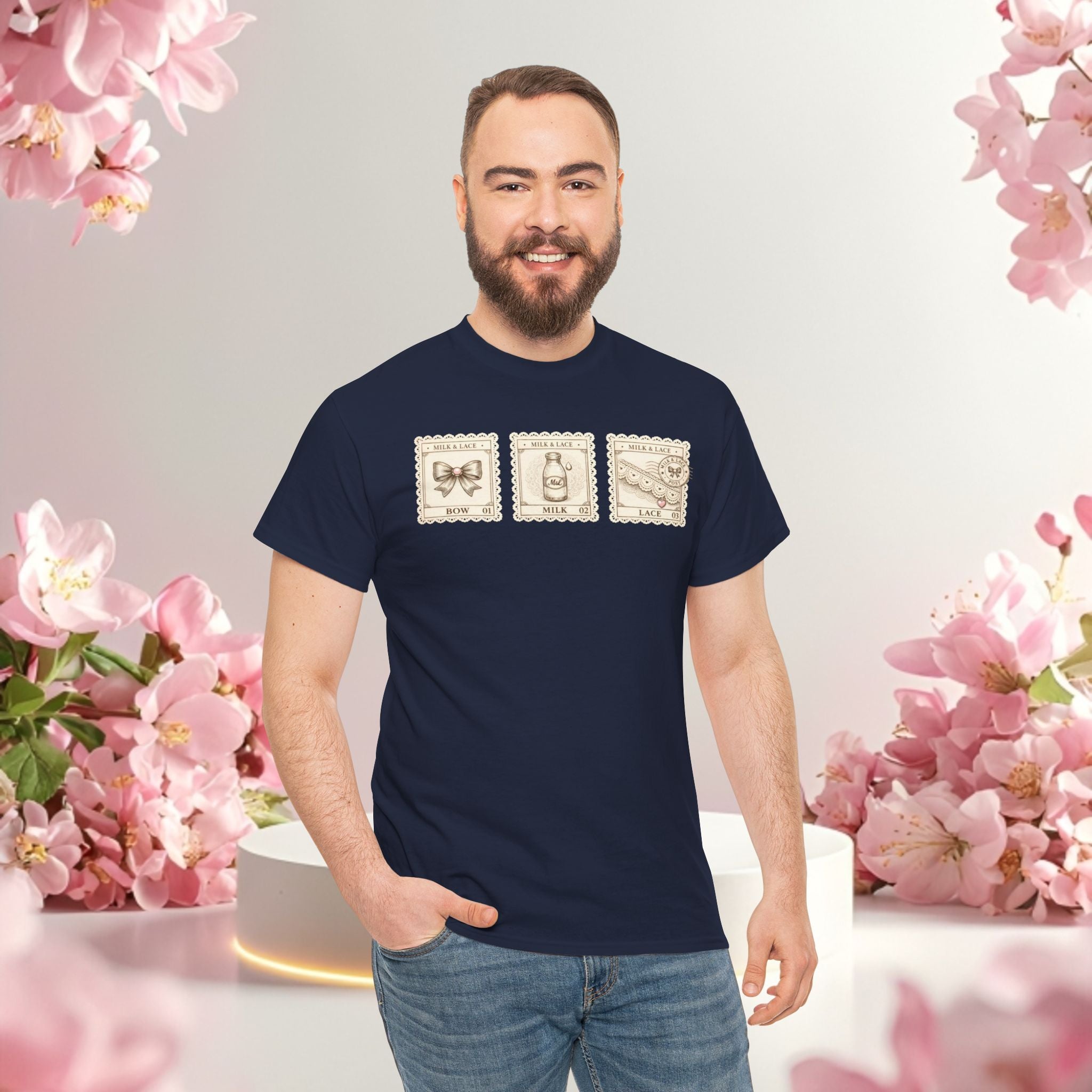 Vintage Botanical Stamp T-Shirt