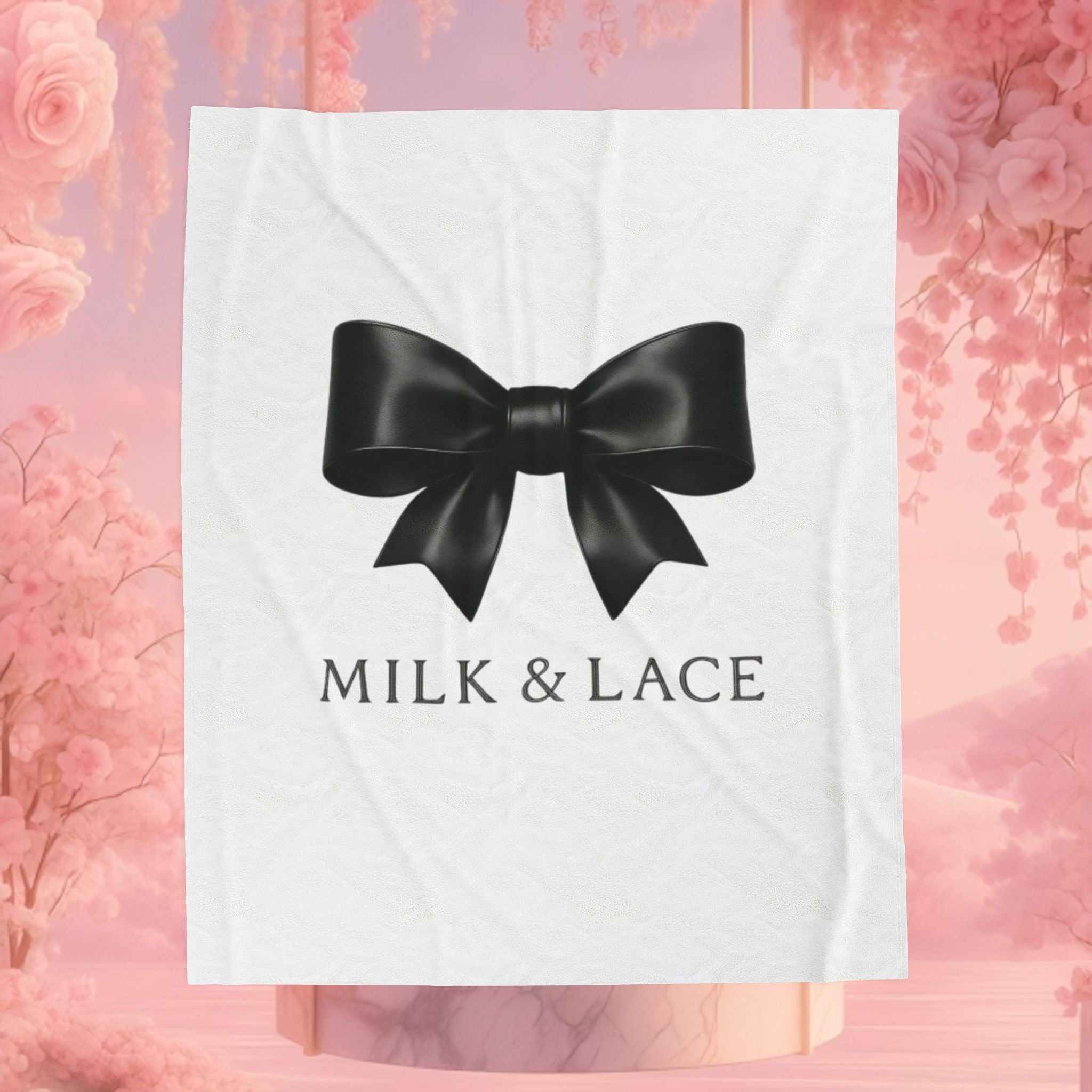 Velveteen Plush Blanket — Luxury Soft Feminine Throw