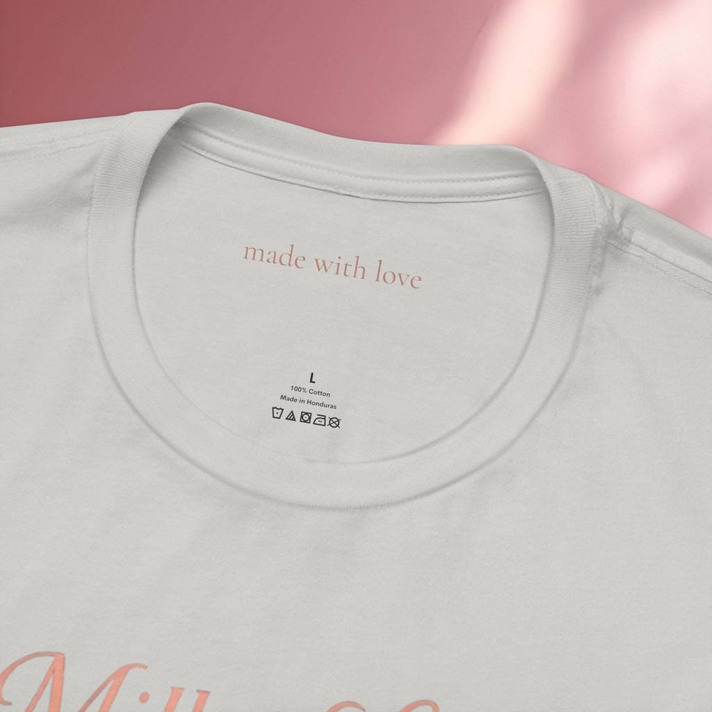 Casual Pink Graphic T-Shirt — Women's Casual Pink Tee