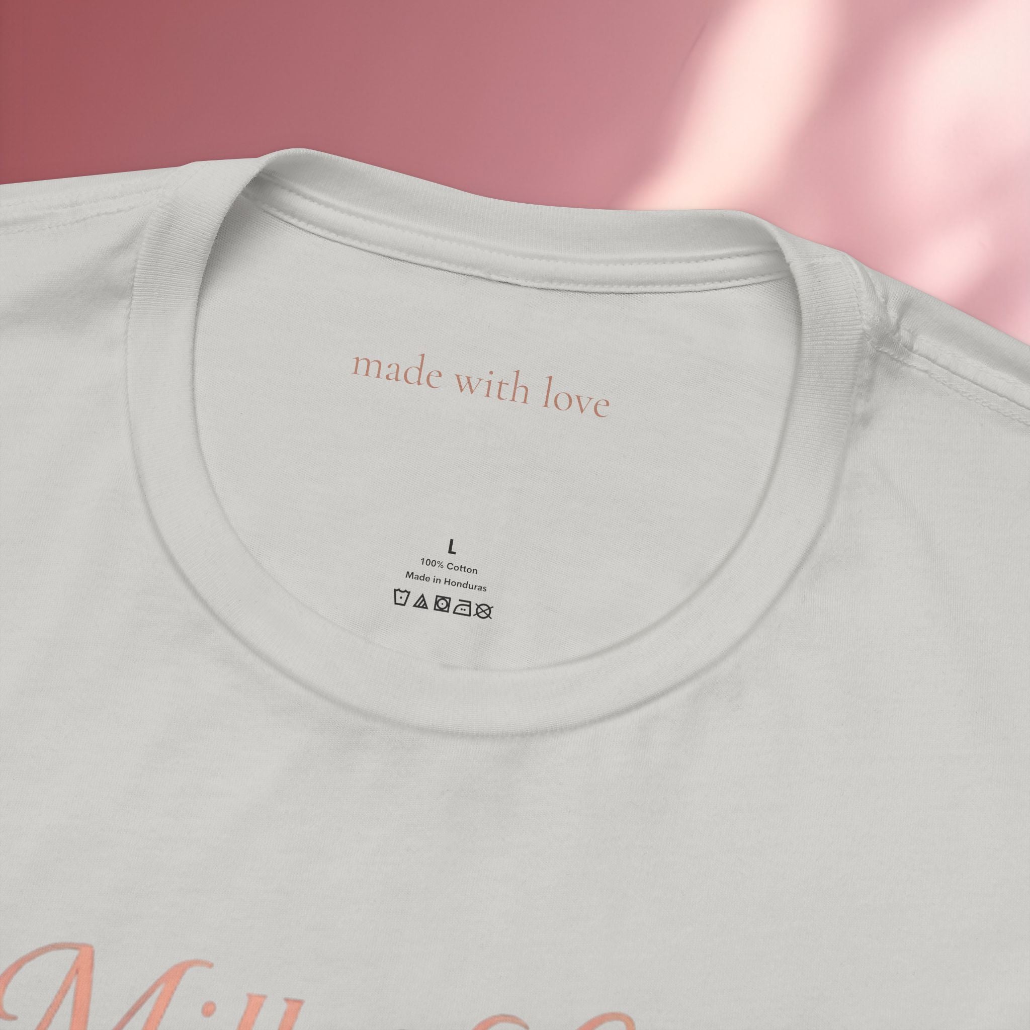 Casual Pink Graphic T-Shirt — Women's Casual Pink Tee