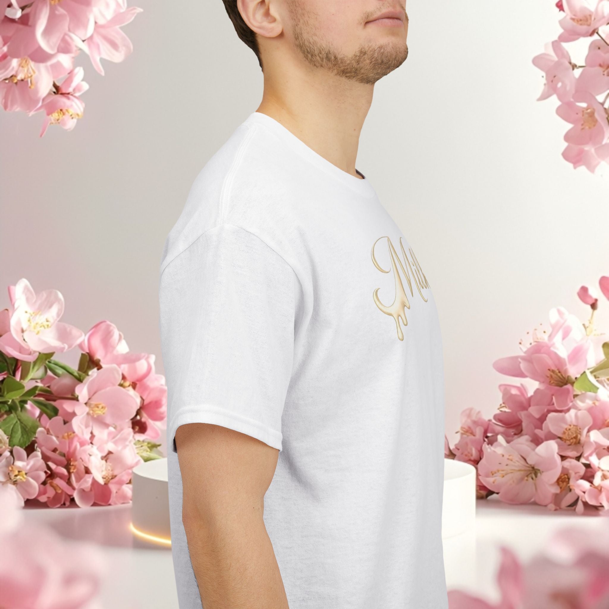 Elegant Floral Tee — Simple Botanical Design