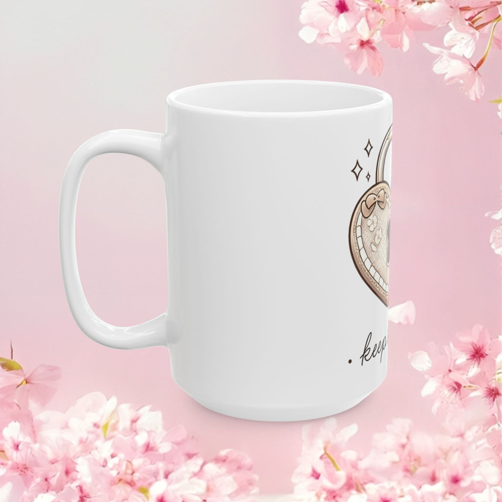 ''keep tt sweet'' Mug — Sweet Delicate Flower Design (11oz & 15oz)