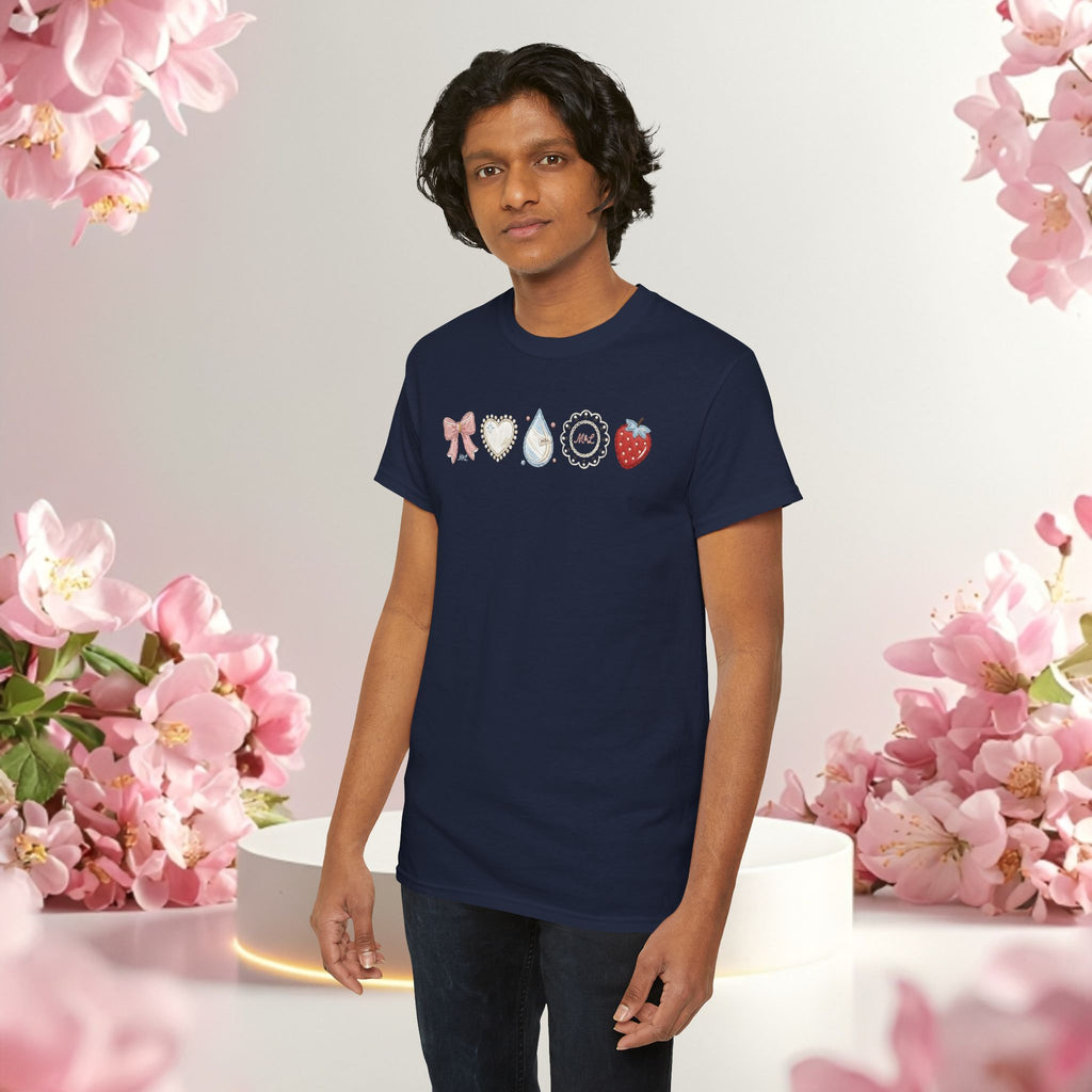 Pastel Cute Icons T-Shirt — Cute Pastel Icon Graphic Tee