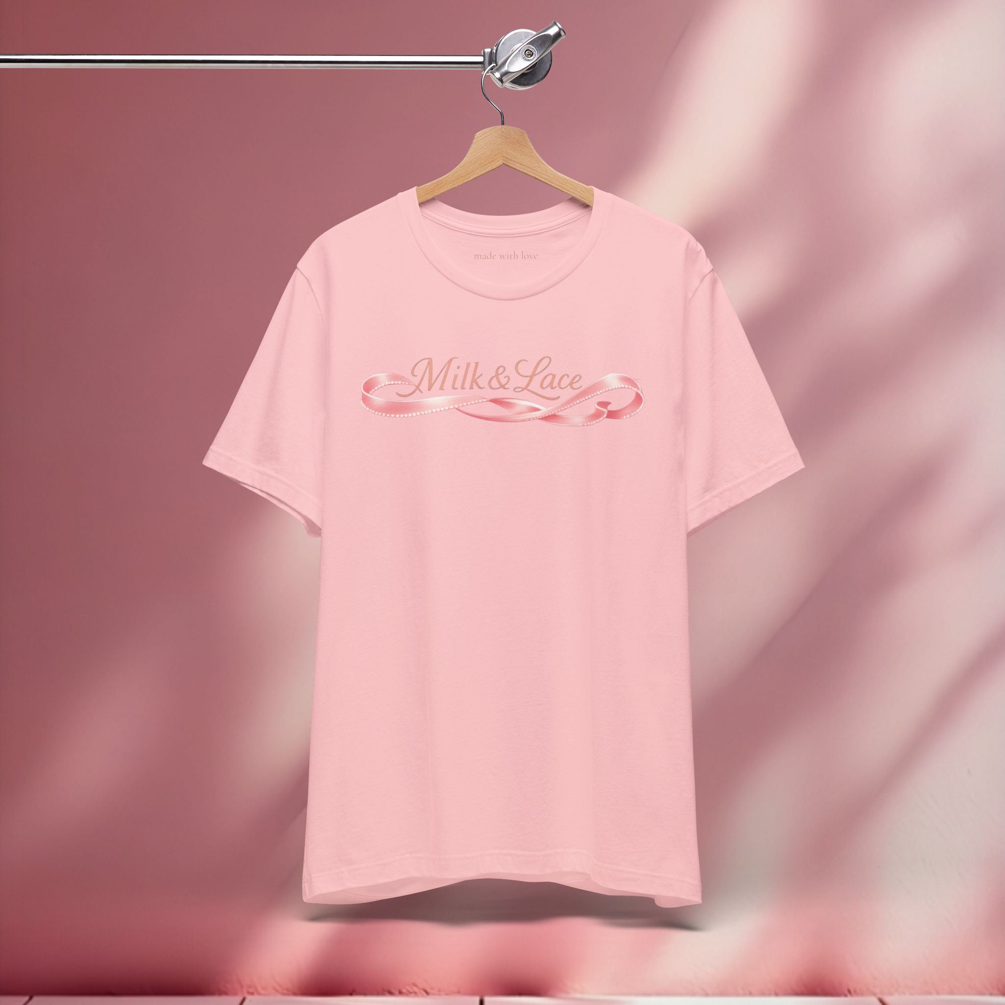 Casual Pink Graphic T-Shirt — Women's Casual Pink Tee