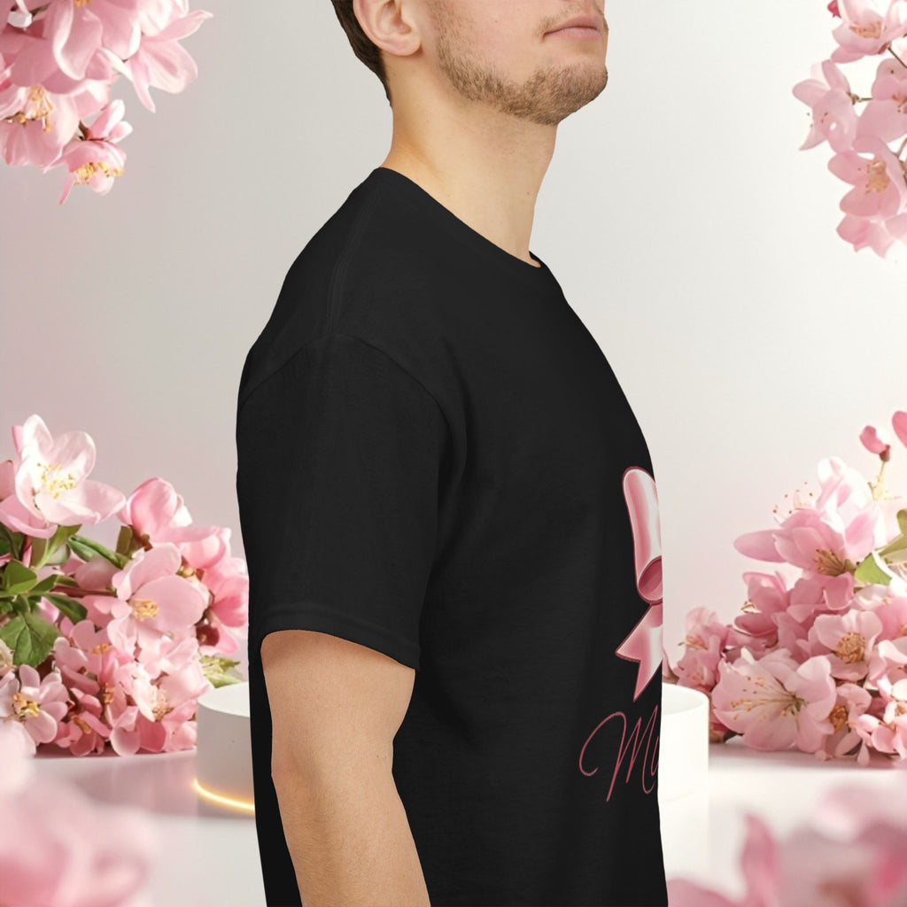 Pink Graphic Tee — Simple Minimalist Design