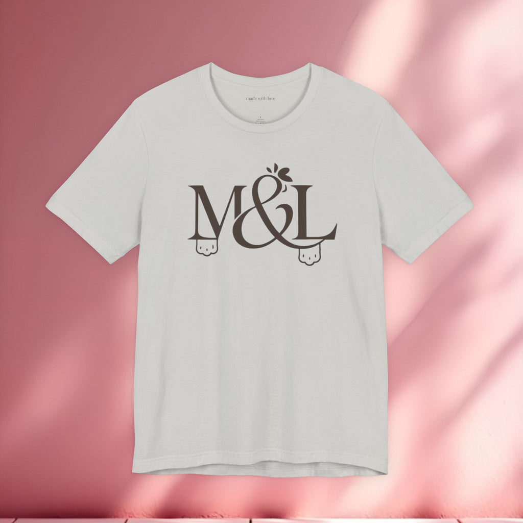 Romantic Feminine Brown Tee — Romance Graphic T-Shirt