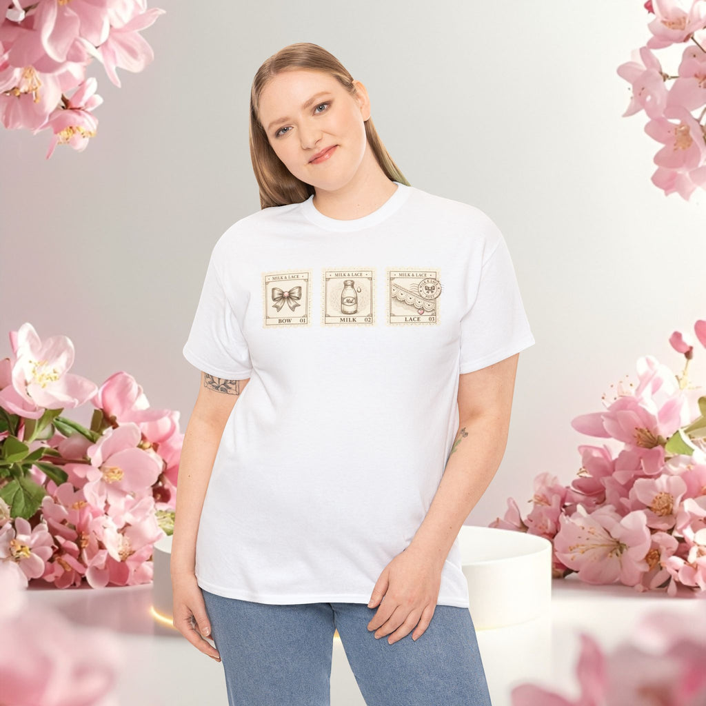 Vintage Botanical Stamp T-Shirt