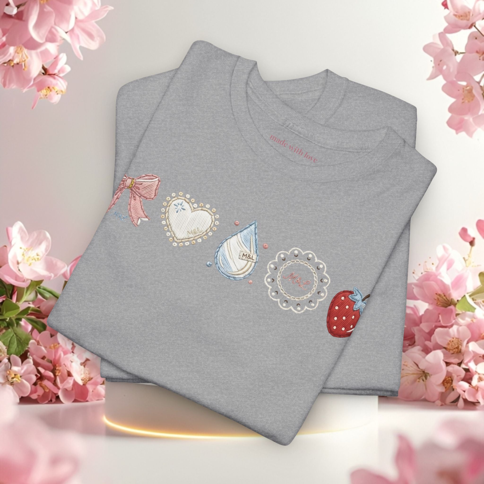 Pastel Cute Icons T-Shirt — Cute Pastel Icon Graphic Tee