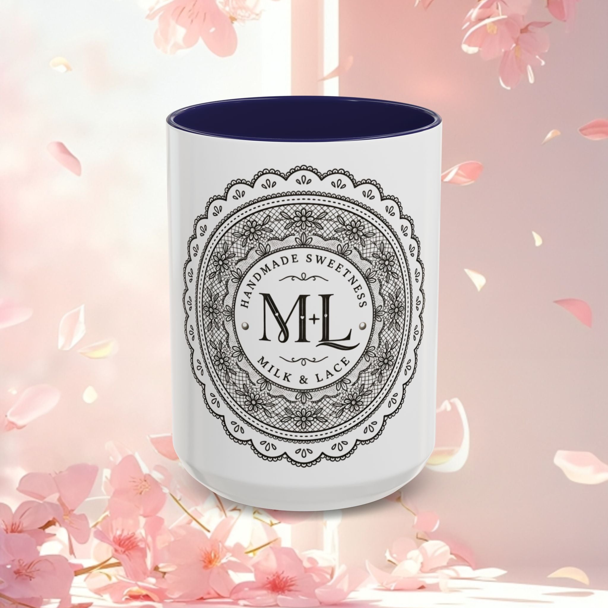 Vintage Sweet Feminine Accent Coffee Mug — 11/15oz