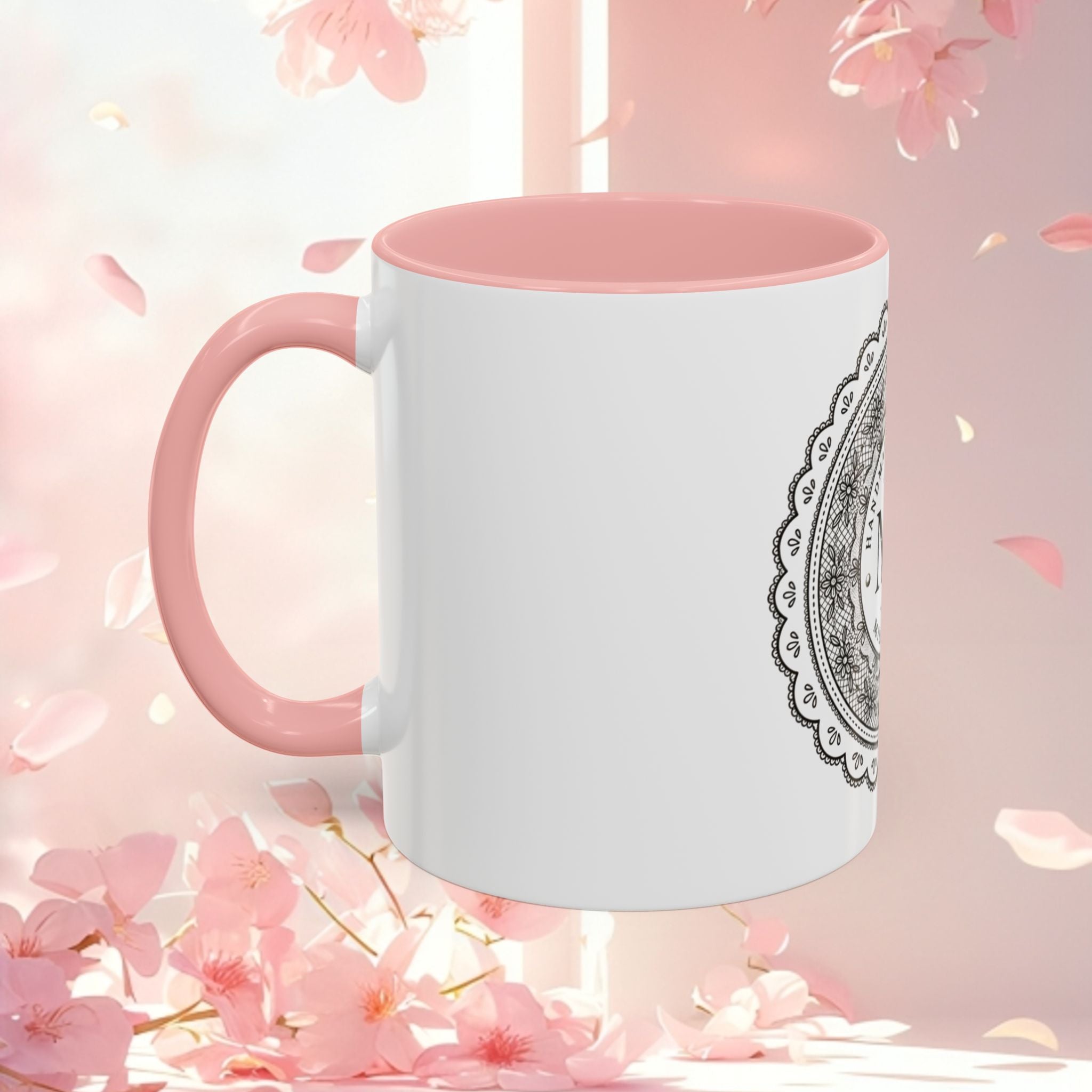 Vintage Sweet Feminine Accent Coffee Mug — 11/15oz