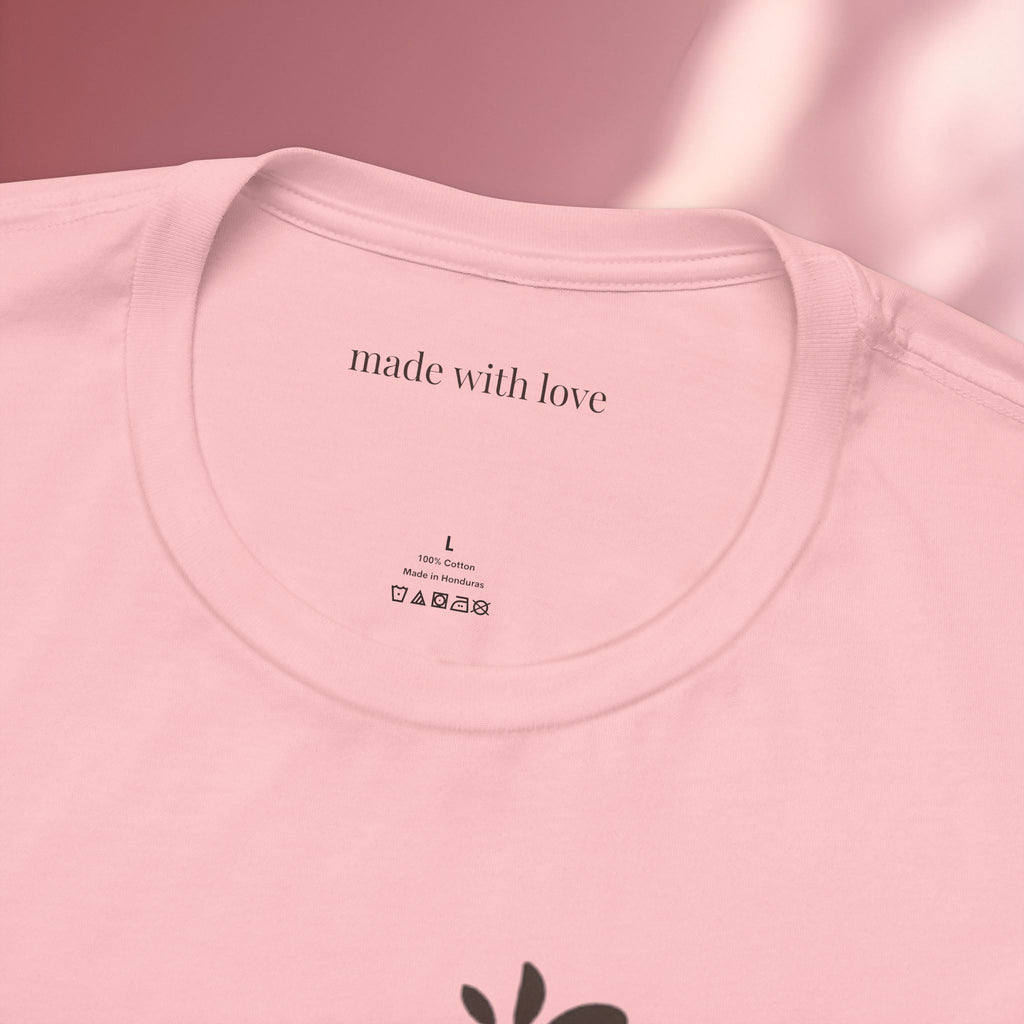 Romantic Feminine Brown Tee — Romance Graphic T-Shirt