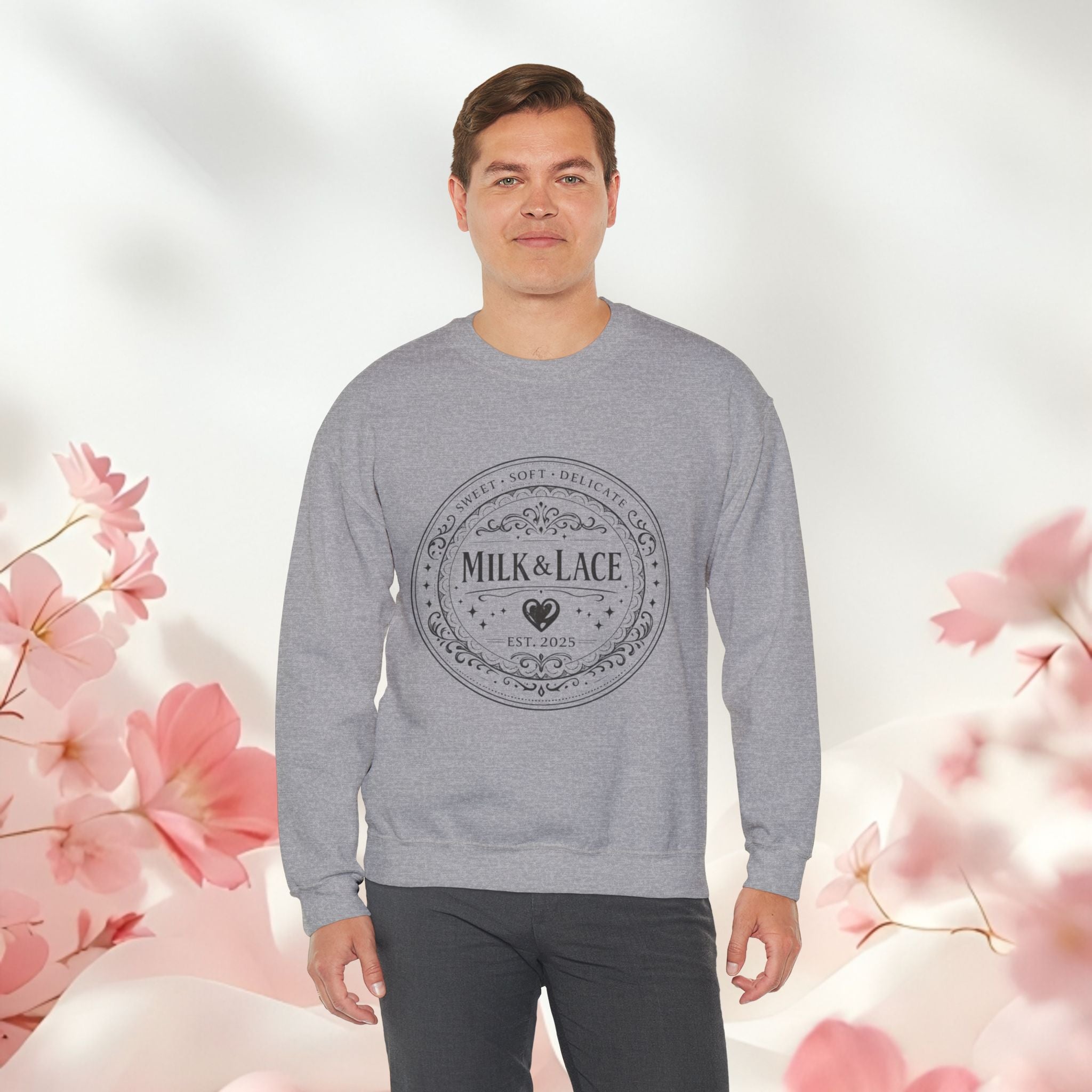 Vintage Floral Logo Sweatshirt