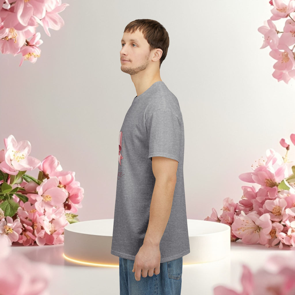 Pink Graphic Tee — Simple Minimalist Design