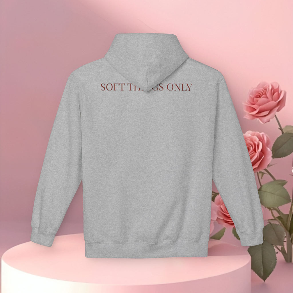 Pink Minimalist Feminine Hoodie