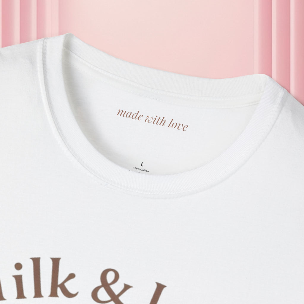 Milk & Lace Strawberry Tee — "Sweet but Deadly" Graphic T-Shirt