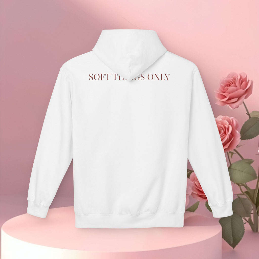 Pink Minimalist Feminine Hoodie