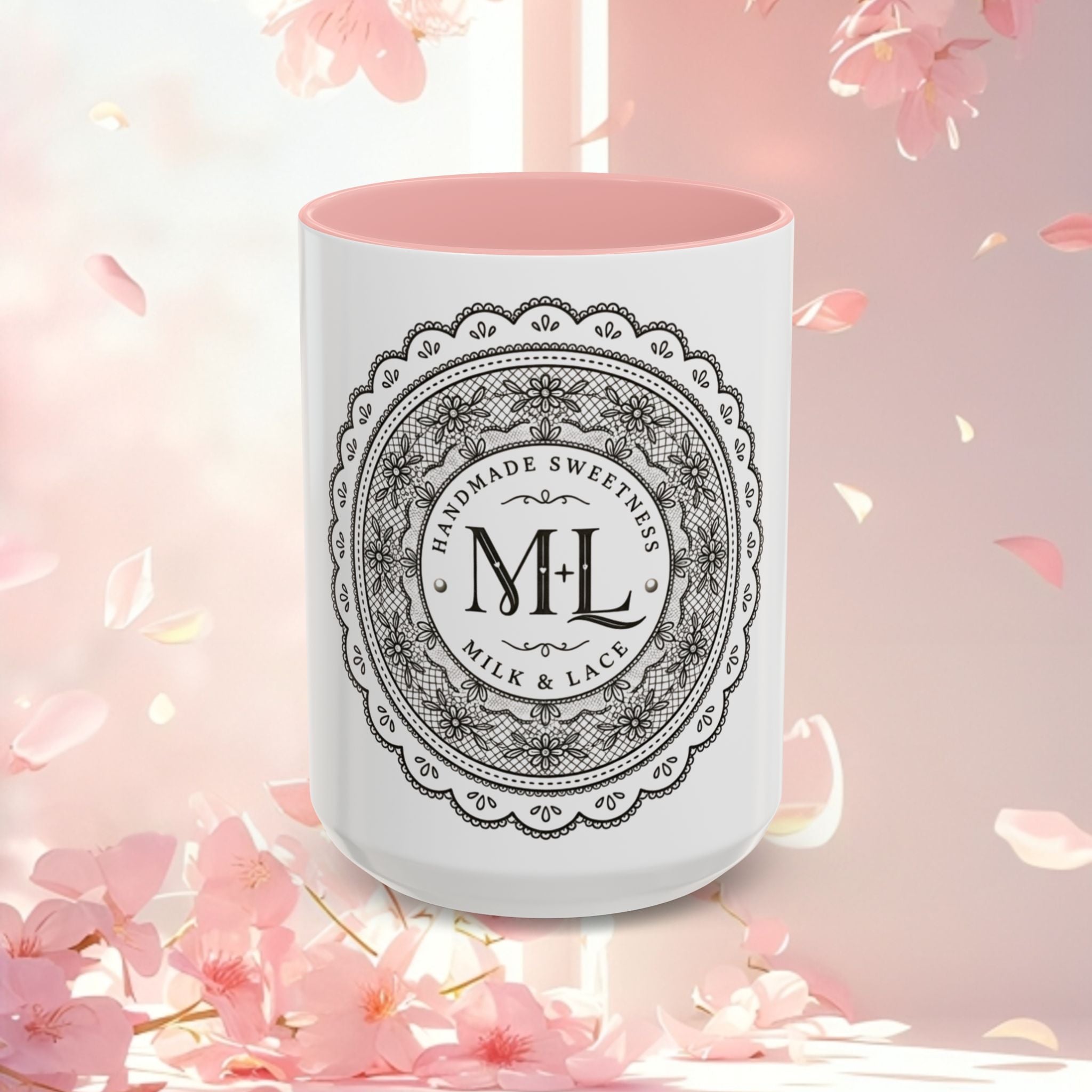 Vintage Sweet Feminine Accent Coffee Mug — 11/15oz