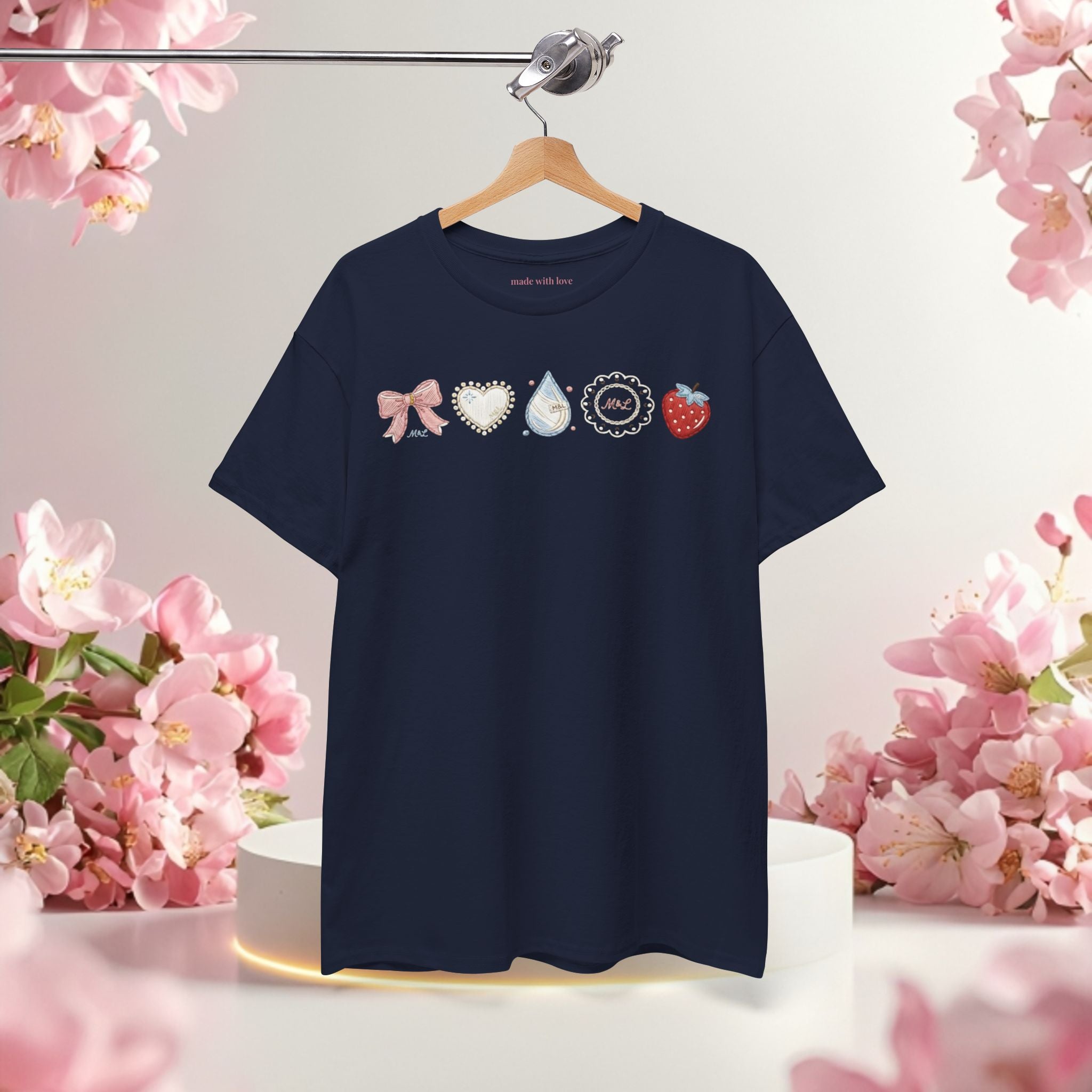 Pastel Cute Icons T-Shirt — Cute Pastel Icon Graphic Tee