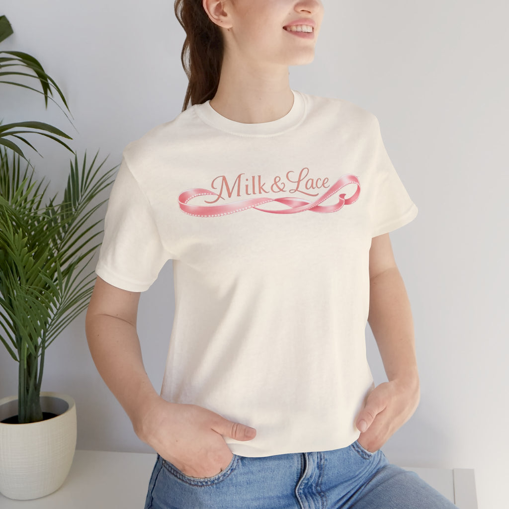 Casual Pink Graphic T-Shirt — Women's Casual Pink Tee
